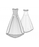 Custom-Fit Sewing Patterns - Wedding Dress