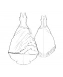Custom-Fit Sewing Patterns - Bridal Halter Gown