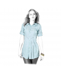 Custom-Fit Sewing Patterns - Tunic With Pleated Front
