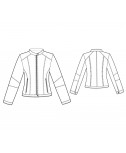 Custom-Fit Sewing Patterns - Multi Seamed Bicker Jacket