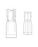 Custom-Fit Sewing Patterns - 43679 Dress