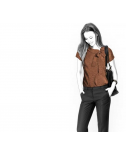 Custom-Fit Sewing Patterns - Short-Sleeved Blouse With Decorative Bow