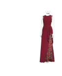 Custom-Fit Sewing Patterns - Gown With 2 Layers Skirt 