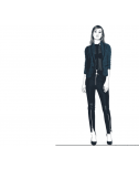 Custom-Fit Sewing Patterns - Knit Jacket With Shawl Collar