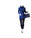 Custom-Fit Sewing Patterns - Warm Jacket With Diagonal Zipper