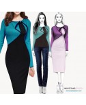 Custom-Fit Sewing Patterns - Long Sleeved Knit Dress