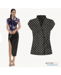 Custom-Fit Sewing Patterns - Blouse With Asymmetrical Closure