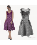 Custom-Fit Sewing Patterns - Dress With Front Draping