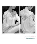 Custom-Fit Sewing Patterns - Blouse With Lace Yoke