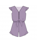 Custom-Fit Sewing Patterns - Jumpsuit With Ruffles