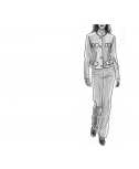 Custom-Fit Sewing Patterns - 43289 Jacket