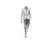 Custom-Fit Sewing Patterns - 43289 Jacket