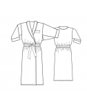 Custom-Fit Sewing Patterns - Classic Long Robe 