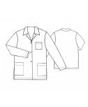 Custom-Fit Sewing Patterns - Long Sleeve Pajama Top