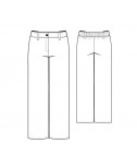 Custom-Fit Sewing Patterns - Straight Leg Trousers
