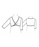 Custom-Fit Sewing Patterns - Wrap Crop Top