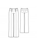 Custom-Fit Sewing Patterns - Sailor Pants