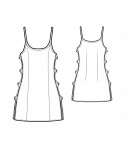 Custom-Fit Sewing Patterns - Open Sides Chemise
