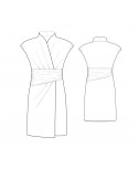 Custom-Fit Sewing Patterns - Wrap Dress with Cummerbund