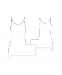 Custom-Fit Sewing Patterns - Sleeveless Scoop-Neck Shift