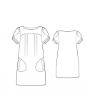Custom-Fit Sewing Patterns - Short Sleeve Tunic 
