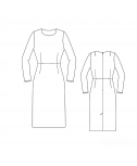 New and Improved Fitting Pattern! Exclusive CustomFit Sewing Patterns  - Sloper (Basic Block)  Woven with Waist Darts
