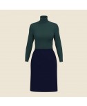 Lumina Office Set — Turtleneck & Skirt Sewing Pattern