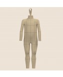 Custom-Fit Toddler (Ages 2-6) DIY Full-Body Dress Form Sewing Pattern with Step-by-Step Photo Instructions