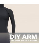 Exclusive DIY Stuffed Dress Form Add-on Arm Made to Measure Sewing Pattern.