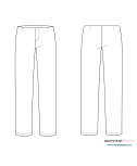 New and Improved Fitting Pattern! Exclusive CustomFit Sewing Patterns  - Classic Pants Sloper With Facing