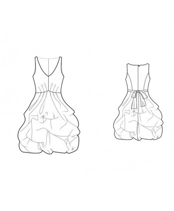 Custom-Fit Sewing Patterns - 41079 Dress