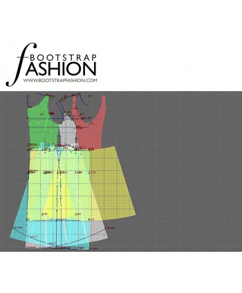 Custom-Fit Sewing Patterns - 41459 Dress