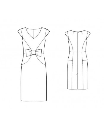 Custom-Fit Sewing Patterns - 42889 Dress