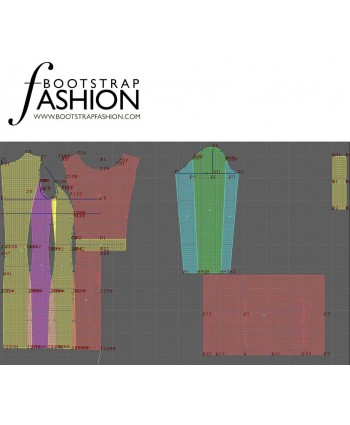 Custom-Fit Sewing Patterns - 43239 Dress
