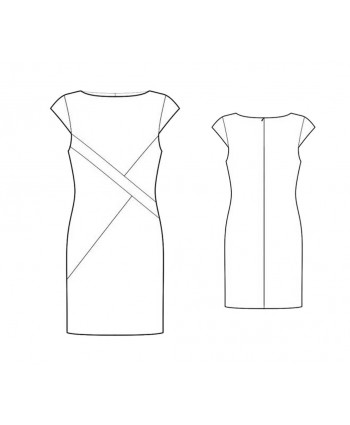 Custom-Fit Sewing Patterns - 43409 Dress