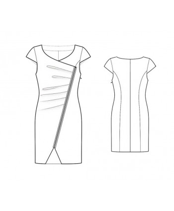 Custom-Fit Sewing Patterns - 43449 Dress