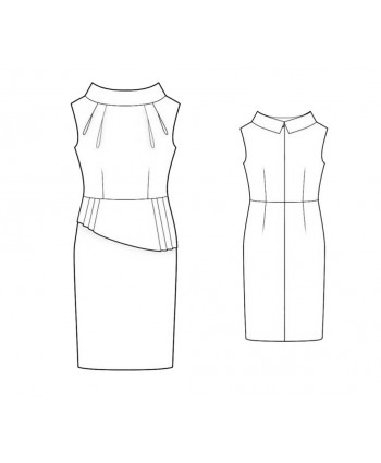 Custom-Fit Sewing Patterns - 43489 Dress