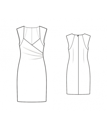 Custom-Fit Sewing Patterns - 43659 Dress