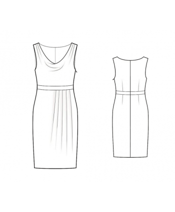 Custom-Fit Sewing Patterns - 43739 Dress