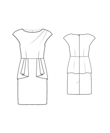 Custom-Fit Sewing Patterns - 43809 Dress