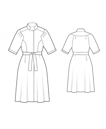 Custom-Fit Sewing Patterns - 43829 Dress