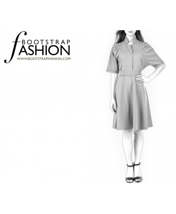 Custom-Fit Sewing Patterns - 43829 Dress