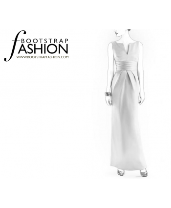 Custom-Fit Sewing Patterns - 44039 Dress