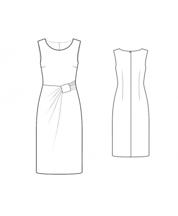 Custom-Fit Sewing Patterns - 44049 Dress