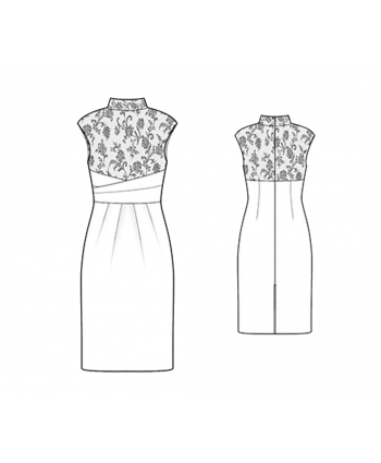 Custom-Fit Sewing Patterns - 44059 Dress