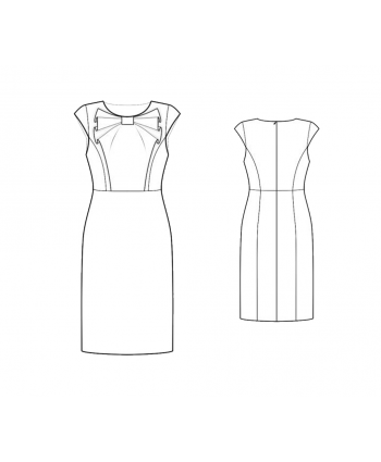 Custom-Fit Sewing Patterns - 44099 Dress