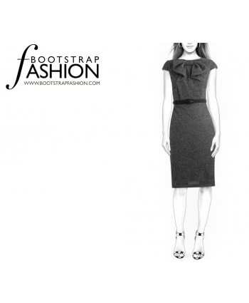 Custom-Fit Sewing Patterns - 44099 Dress