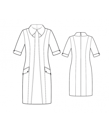 Custom-Fit Sewing Patterns - 44109 Dress