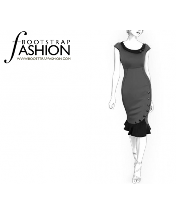 Custom-Fit Sewing Patterns - 44149 Dress