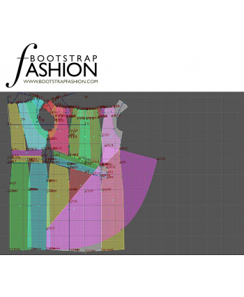 Custom-Fit Sewing Patterns - 44189 Dress